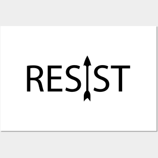 Resist resisting creative artsy Posters and Art